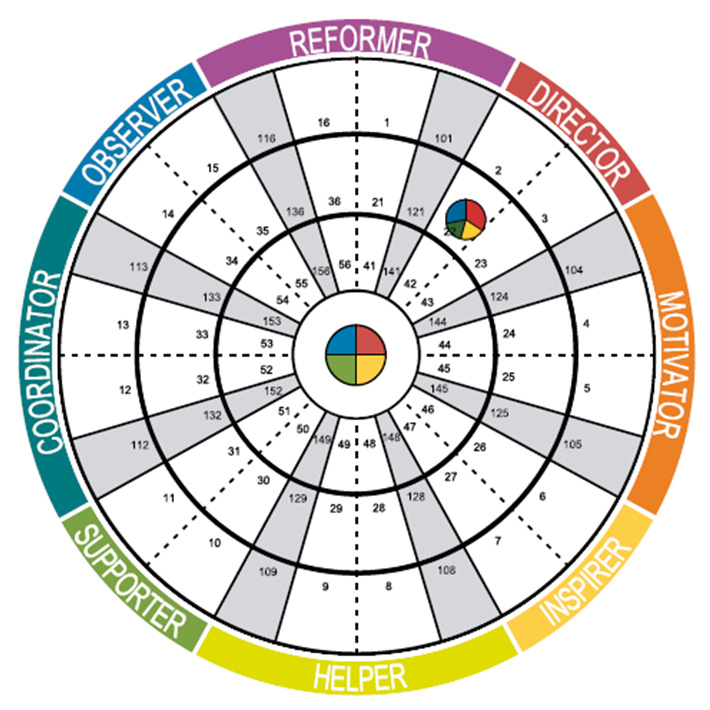 The Insights Discovery® 72 Type Wheel