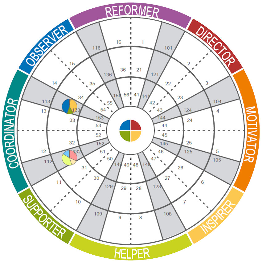 The Insights Discovery® 72 Type Wheel